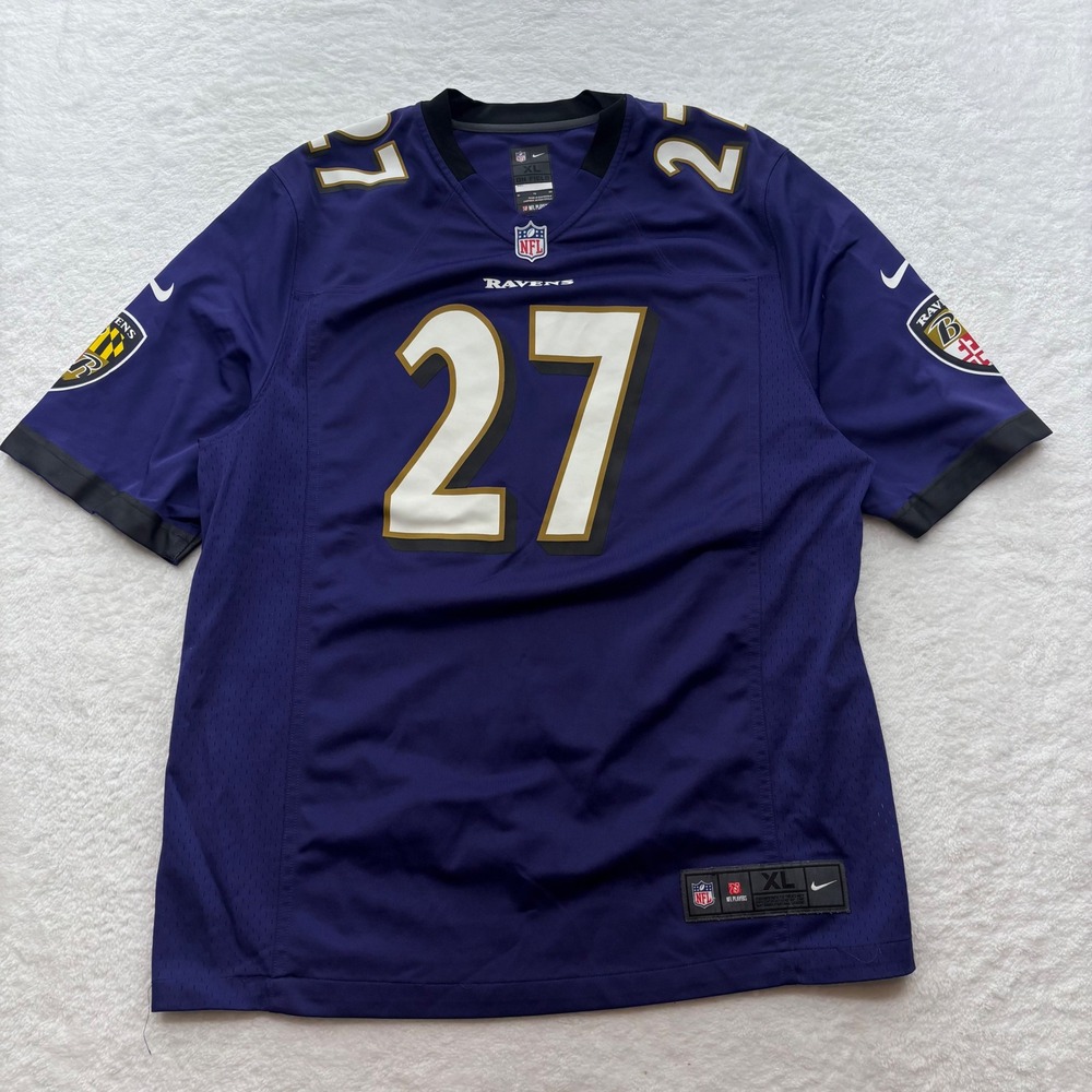 Nike Baltimore Ravens Ray Rice 27 NFL Jersey Purple Mens XL C226
